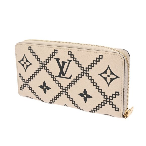 LOUIS VUITTON Monogram Ann Platt Zippy wallet Claims / Noir 800000136226000 - Picture 2 of 8